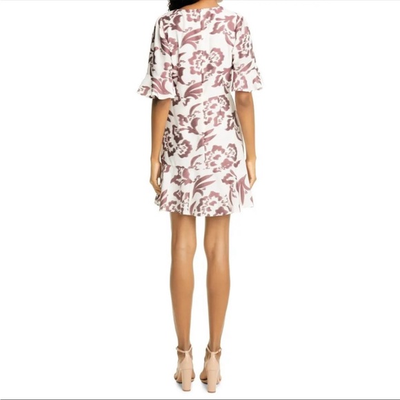 Rebbeca Taylor Designer Amea Floral ruffle Woman’s dress - Picture 11 of 13